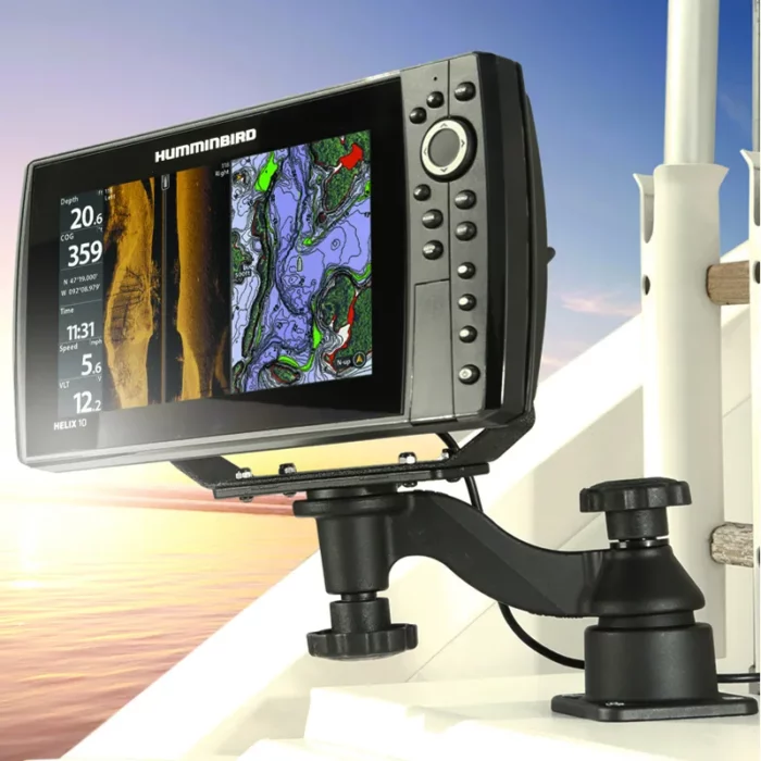 ram® horizontal 6" swing arm mount for fishfinders & plotters