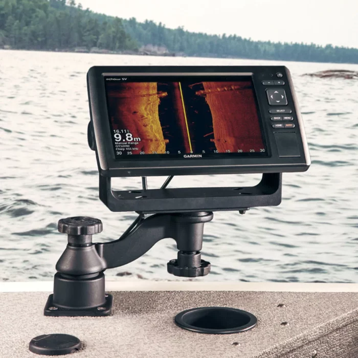 ram® horizontal 6" swing arm mount for fishfinders & plotters