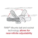 RAM® Drill-Down Marine Electronic Mount - Image 5