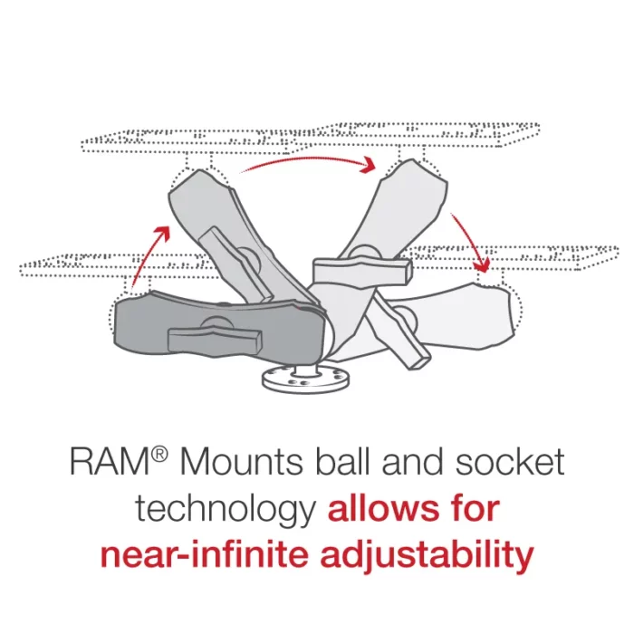 RAM® Drill-Down Marine Electronic Mount - Image 5
