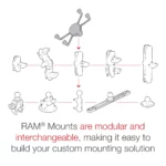 RAM® X-Grip® Large Phone Holder with Ball - B Size - Image 6