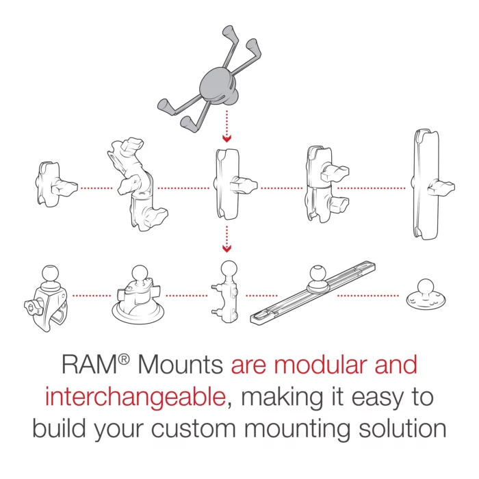 RAM® X-Grip® Large Phone Holder with Ball - B Size - Image 6