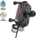 RAM® Tough-Charge™ 15W Waterproof Wireless Charging Holder with Charger - Image 3