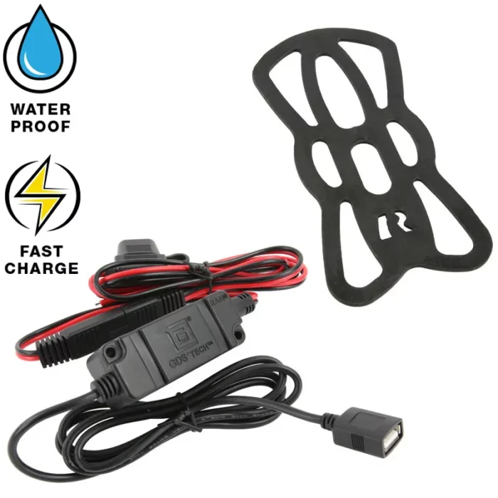 RAM® Tough-Charge™ 15W Waterproof Wireless Charging Holder with Charger - Image 5