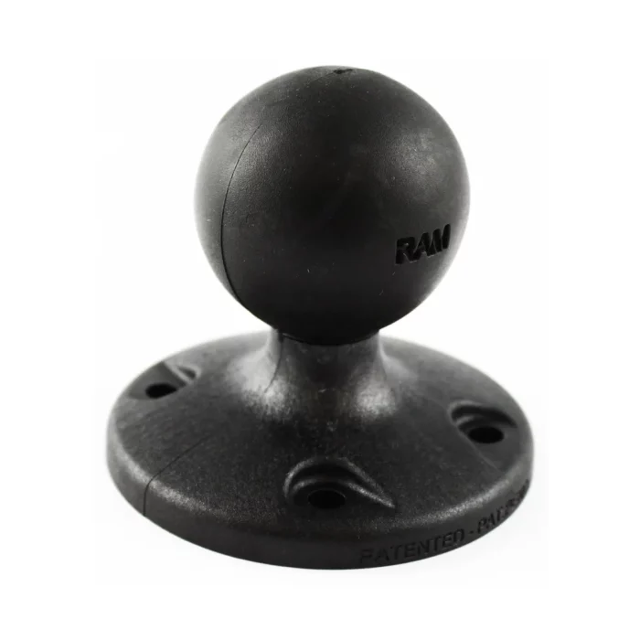 rap-202u_1 RAM® Composite Round Plate with Ball - C Size - Image 1