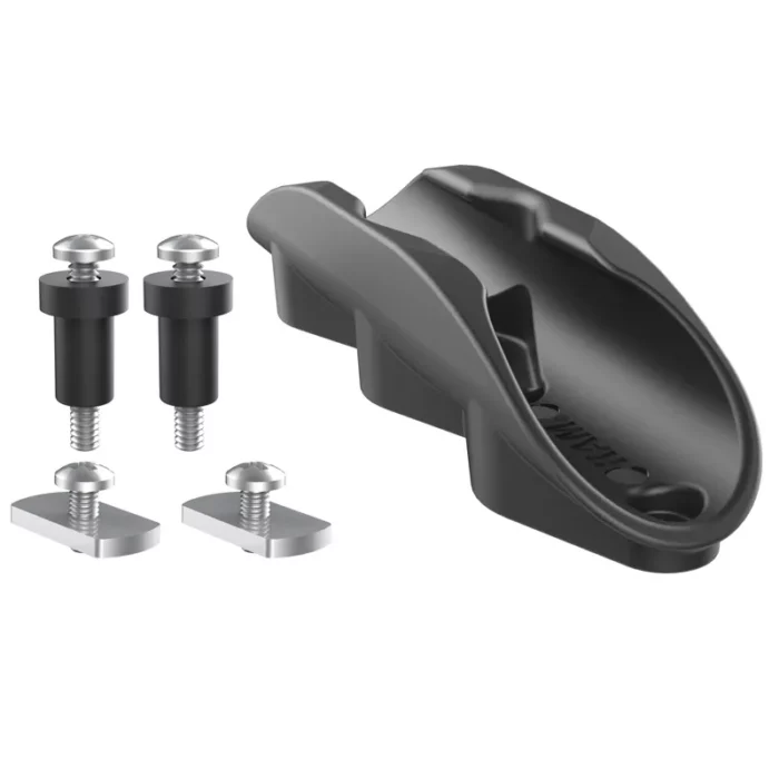 RAM® Tough-Clip™ Paddle Cradle with Track bolts and Drill-Down Hardware - Image 1