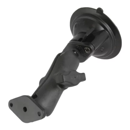 ram® twist lock™ small suction cup double ball mount