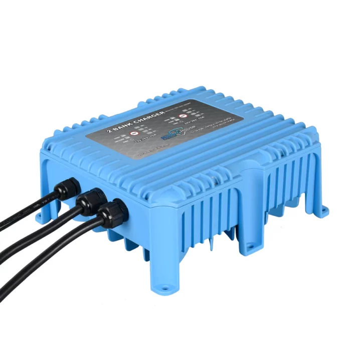 PowerHouse Lithium 12V-16V/24V-36V 2-Bank Waterproof Battery Charger - Image 2