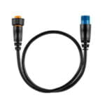 Garmin 8-pin Transducer to 12-pin sounder adapter cable with XID