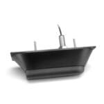 Garmin GT51M-TH Stainless Steel Thru-Hull ClearVü/SideVü 500 W (CHIRP 260/455 kHz) Traditional 600 W (Mid-band CHIRP 80-160 kHz) Transducer with Temp (12-Pin)