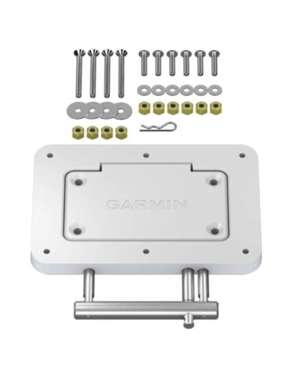 Quick Release Plate for Garmin Force Kraken Trolling Motor White