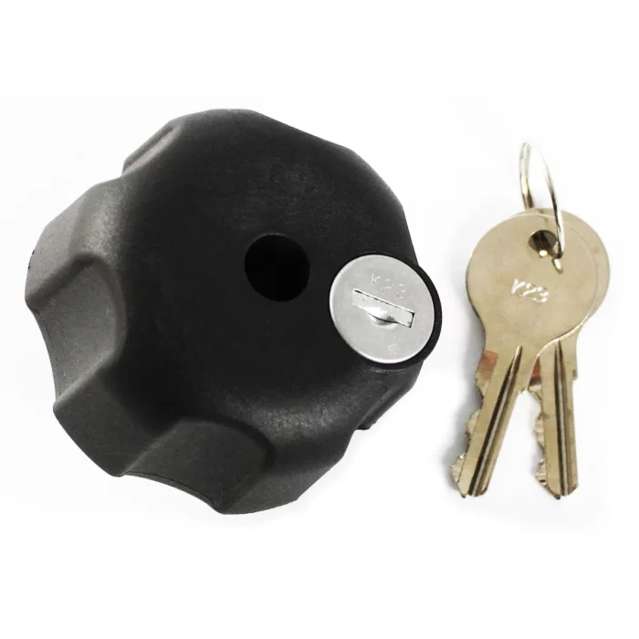 RAM® Key Lock Knob with Brass Insert for C Size Socket Arms - Image 2