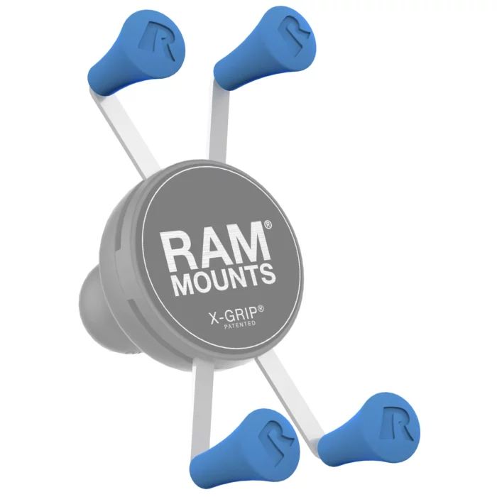 RAM® X-Grip® Blue Rubber Cap 4-Pack - Image 2