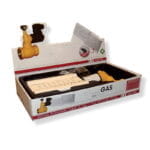 GAMMA 652-O Natural gas and LPG detector with acoustic alarm and output relay