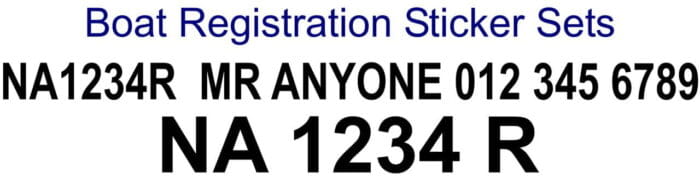 Boat Registration Stickers - Image 2