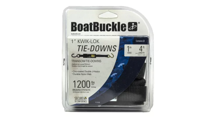 1 IN x 4 FT Kwik-Lok Transom Tie-Downs - Image 1